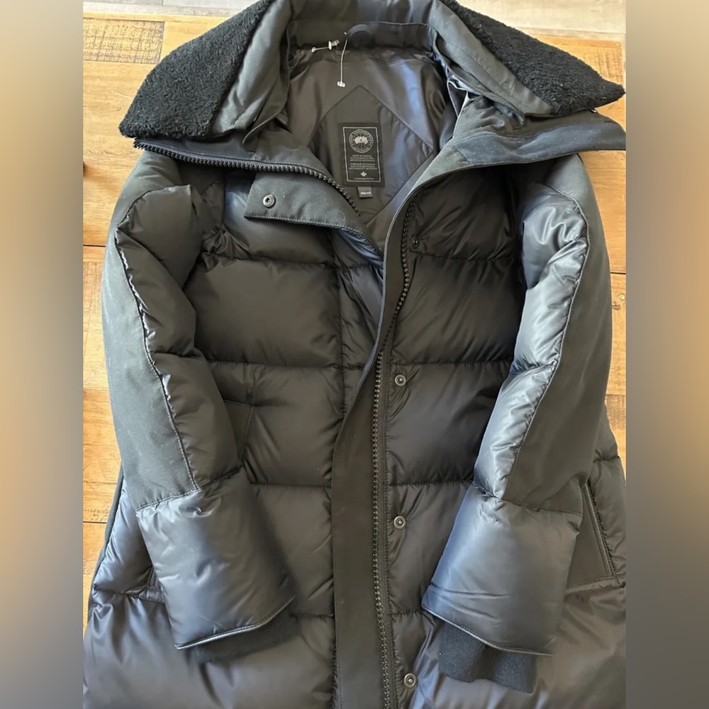 Canada Goose Black Women's Altona Parka Black Label, SIZE  2XS/2TP